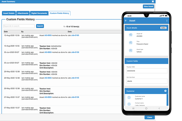 Property Maintenance Software - Asset Management
