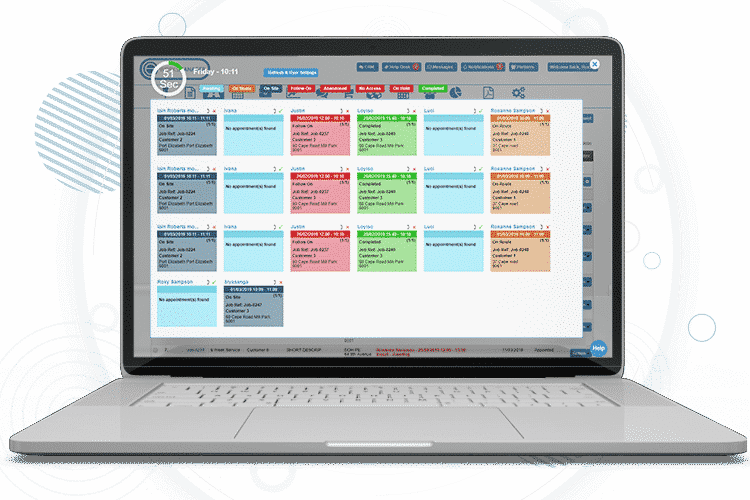 Field Service Management Software - Live Panel