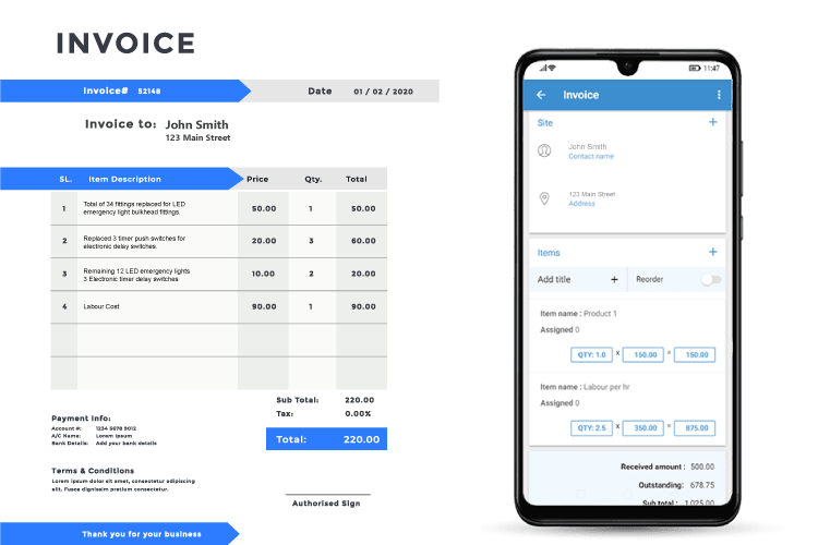 IT Job Management Software - Automated Job Costing – invoice immediately